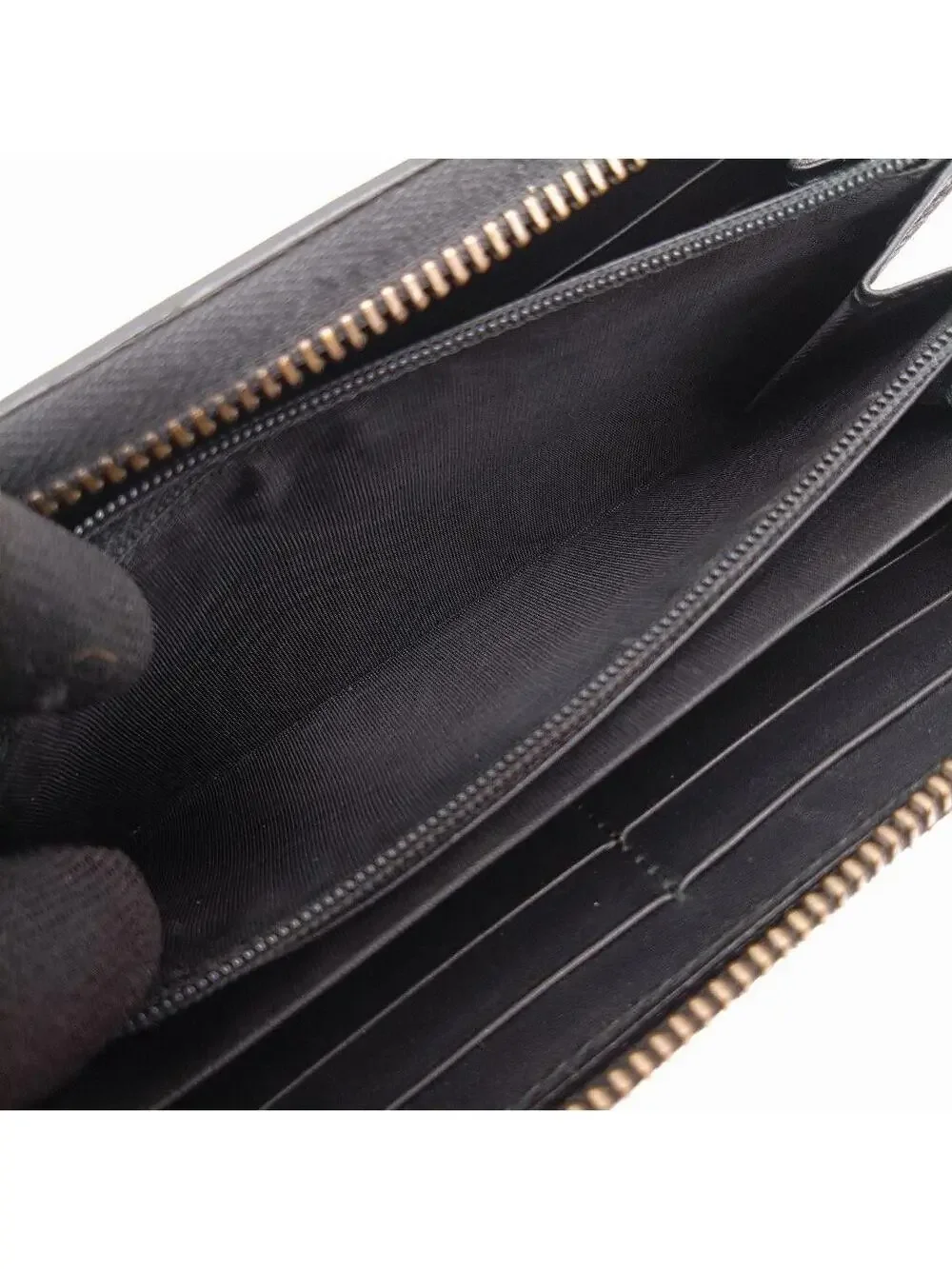 Gucci Animarier Tiger Leather Zip #247650G25B